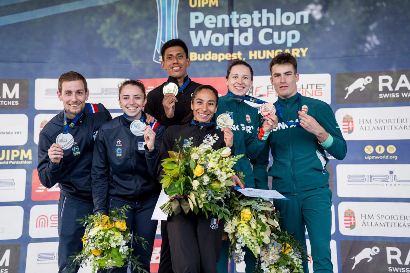 Maya y Maniel: oro en la Copa del Mundo Budapest 2024