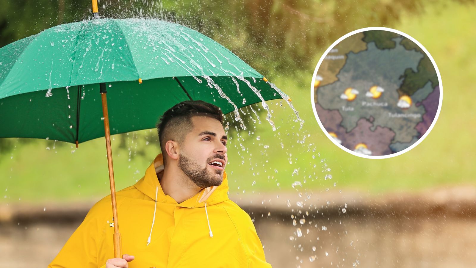¡Toma tu sombrilla! Continuarán las lluvias en Hidalgo hoy jueves
