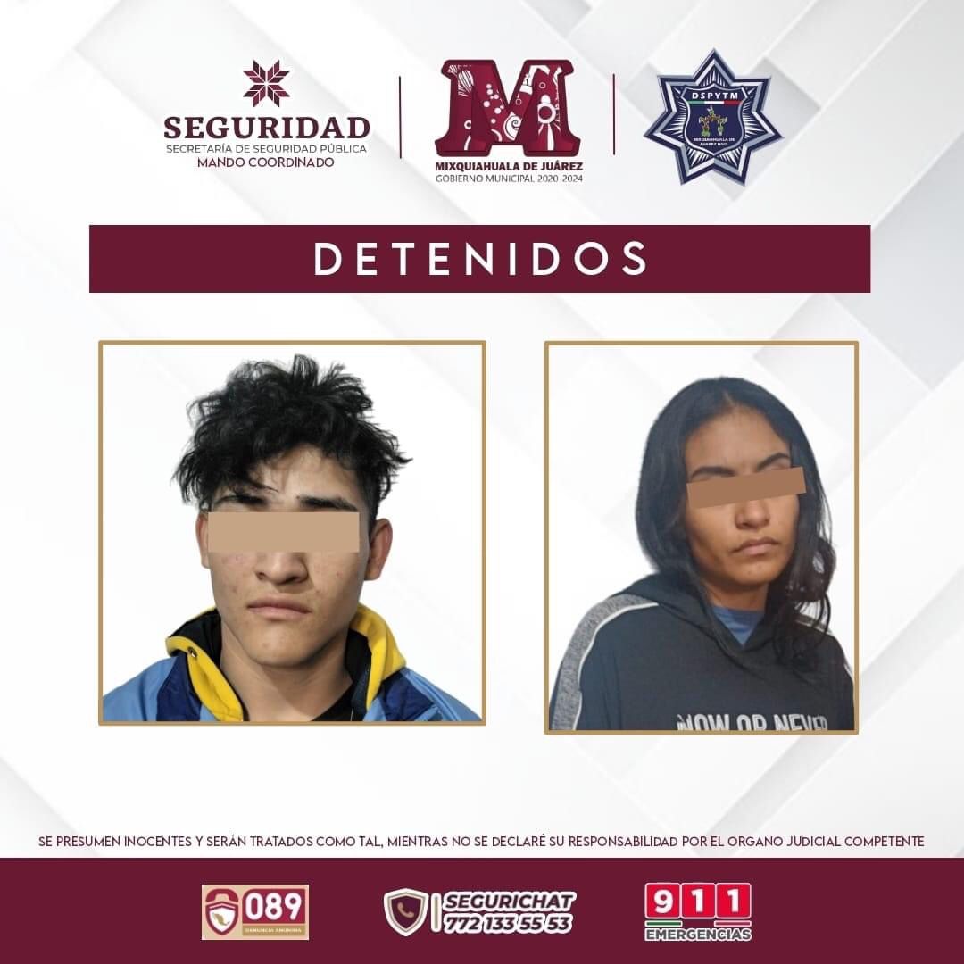 detenidos Mixquiahuala