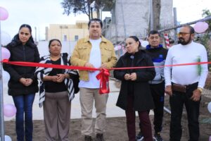 Rehabilitan cancha en El Paraíso y anuncian torneo de basquetbol en Tulancingo